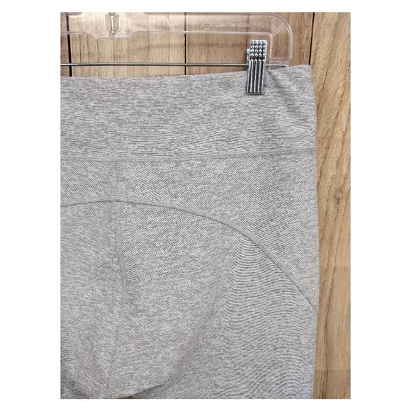 OUTDOOR VOICES Warmup 3/4 Legging Dove/Ash Gray Space Dyed Sz XL - Picture 6 of 8